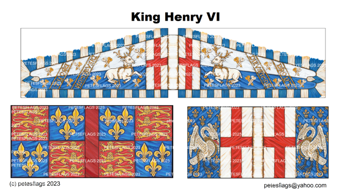 28mm & 15mm Wars of the Roses Flags